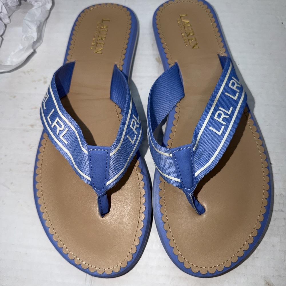 Lauren by Ralph Lauren Women's Roxxy  Flip-Flop-10/B